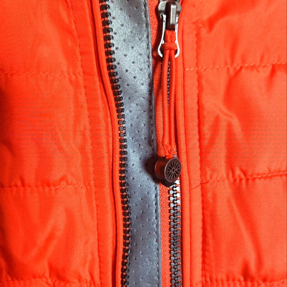 Tangerine Women's Orange Puffer Vest- Womens Size Large - Picture 3 of 10